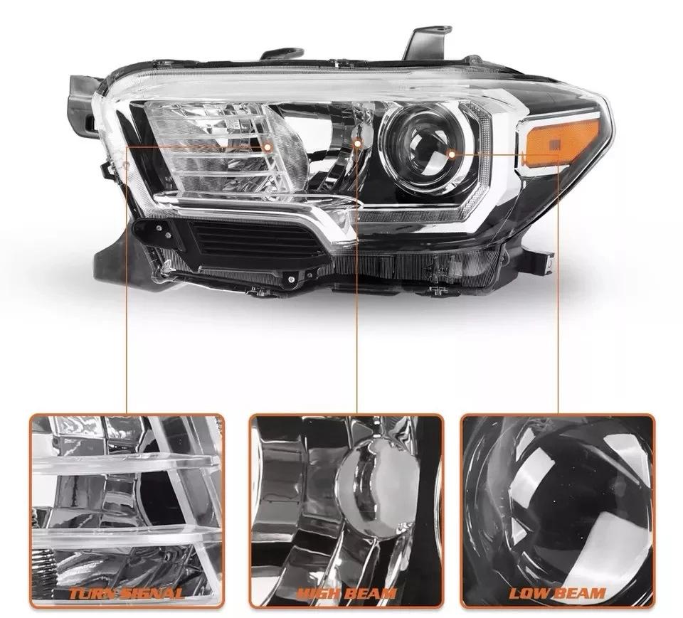 Compatible Halogen Headlights for 2016-2017 Toyota Tacoma Off-Road, Part #81150-04250/81110