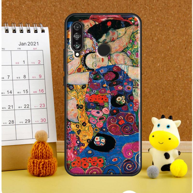 The Kiss Gustav Klimt Painting Case For Huawei P30 Pro P20 P40 Lite Nova 11i 8i 3i 11 9 10 SE 5T Y60 Y70 Y90 Y61 Y91 Cover