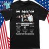 One Direction 15 Anni 2010-2025 Grazie Per I Ricordi Di 1D Maglietta HRL621