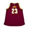 Adidas NBA Cavaliers James Comfortable Soft Skin-Friendly Versatile Round Neck Basketball Jersey Unisex jersey 7470A-3CJ-K92581