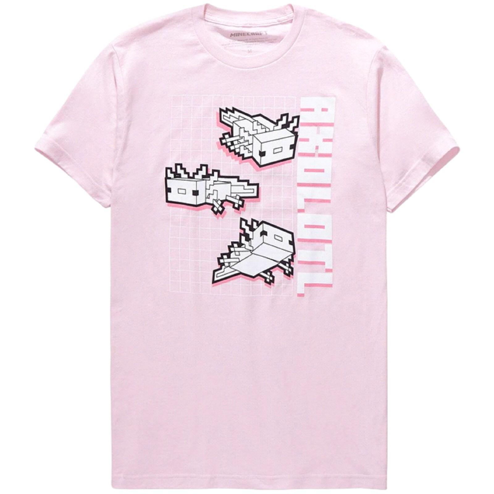 Minecraft Axolotl Men s T-Shirt - NWT XL
