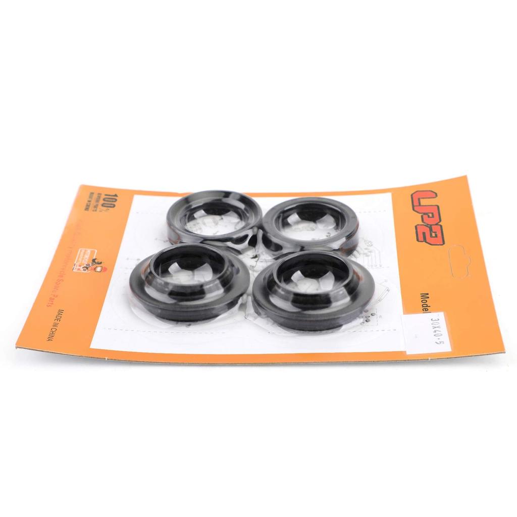 Bruce & Shark Fork Seal Dust Kit for Yamaha TTR125 TY125 YBR125 DT125 RD125 1974-2014