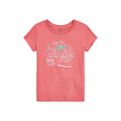 Polo Kids Girl Cotton Jersey Graphic Tee 5 6 Cwpotshr8020277600