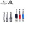 3Pcs Rotary Adapter Converter Set for Impact Driver Hex To Square Socket Drill Bits Bar Extension 1/2 3/8 1/4 Inch