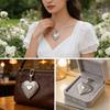 Stainless Steel Locket Shaped Pendant Jewelry Accessories For Everyday Wear Couples Anniversary Present