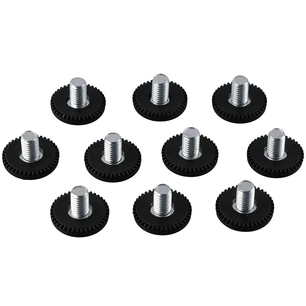 

10 шт. Нержавеющая сталь Мебель Glide Levelers M8 Мебель Ножки Levelers Шкафы Диван