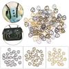 20/40pcs 4mm Heart Shaped Mini Ultra-small Diy Dolls Buckles  Bags Accessories Tri-glide Buckle Belt Buttons