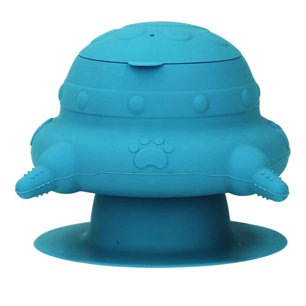 Silicone Puppy Milk Feeder 4 Nipples Small Puppy Nursing Station for Kitten Multiple Puppies
