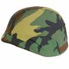 SHENKEL US Military SWAT Fritz Tactical Helmet with Camouflage Cover! Woodland M88 for US Military Airsoft