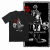 Summer Coolmind YG Body Building Gym Cotton Exclusive Graphic Men's T-shirt Cotton Large Size Cool Black Men's Novelty T-shirt