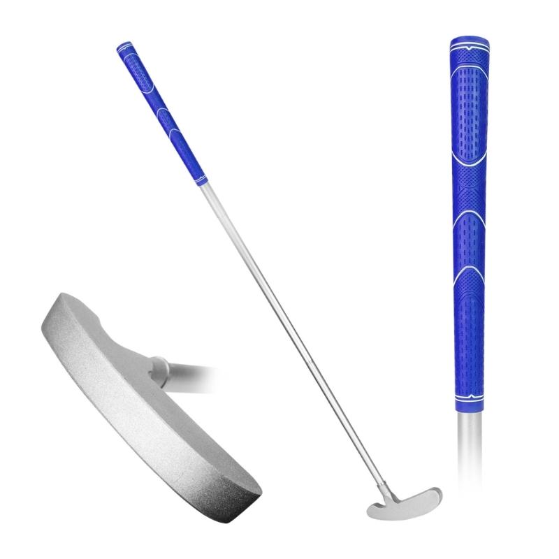 

Three Section Detachable Golf Putter Compact Golf Training Equipment for Beginners Outdoor Sports Accessories Enduring синій