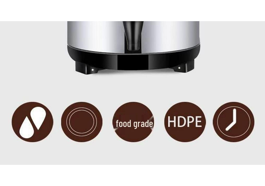 304 Stainless Steel Milk Tea Bucket - Large Capacity for Hot/Cold Preservation and Soy Milk