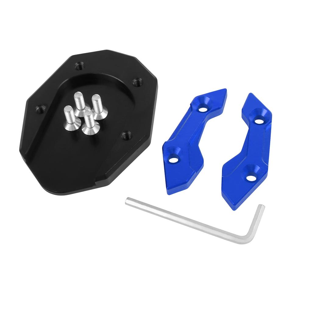 För YAMAHA NMAX155 N-MAX NMAX 155 XMAX 300 X-MAX300 2015-2025 CNC Sidostöd Fot Sidostöd Förlängare Förstorare Stödfat Platt