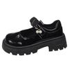 Women Luxury Mary Jane Leather Shoes Spring/Autumn Fashion Comfortable Elegant Women Kawaii Shoes Zapatos Mujer Lolita Shoes