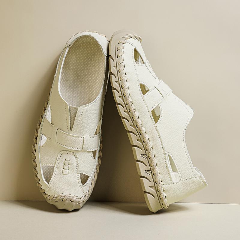 Women's Sandals Summer Pink Mary Jane Men Beach Shoes Closed Toe Casual Walking Sandals Plus Size