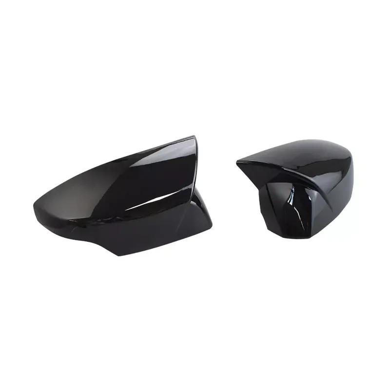For Subaru Outback Crosstrek 2015-2017 WRX 2015- Car Rearview Side Mirror Cover Wing Cap Door Housing Shell Trim ABS Carbon