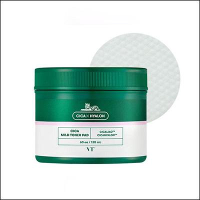 VT Cica Mild Toner Pad 130ml (60ea)