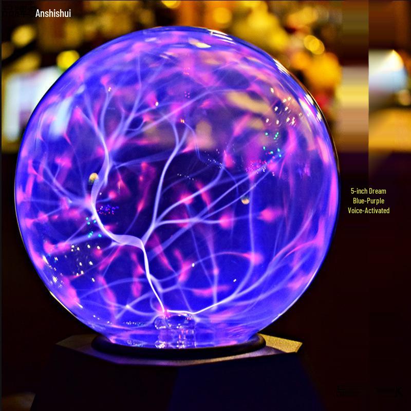Children's Day Gift: Boy's Magic Plasma Crystal Ball - Electrostatic Induction Technology Ornament