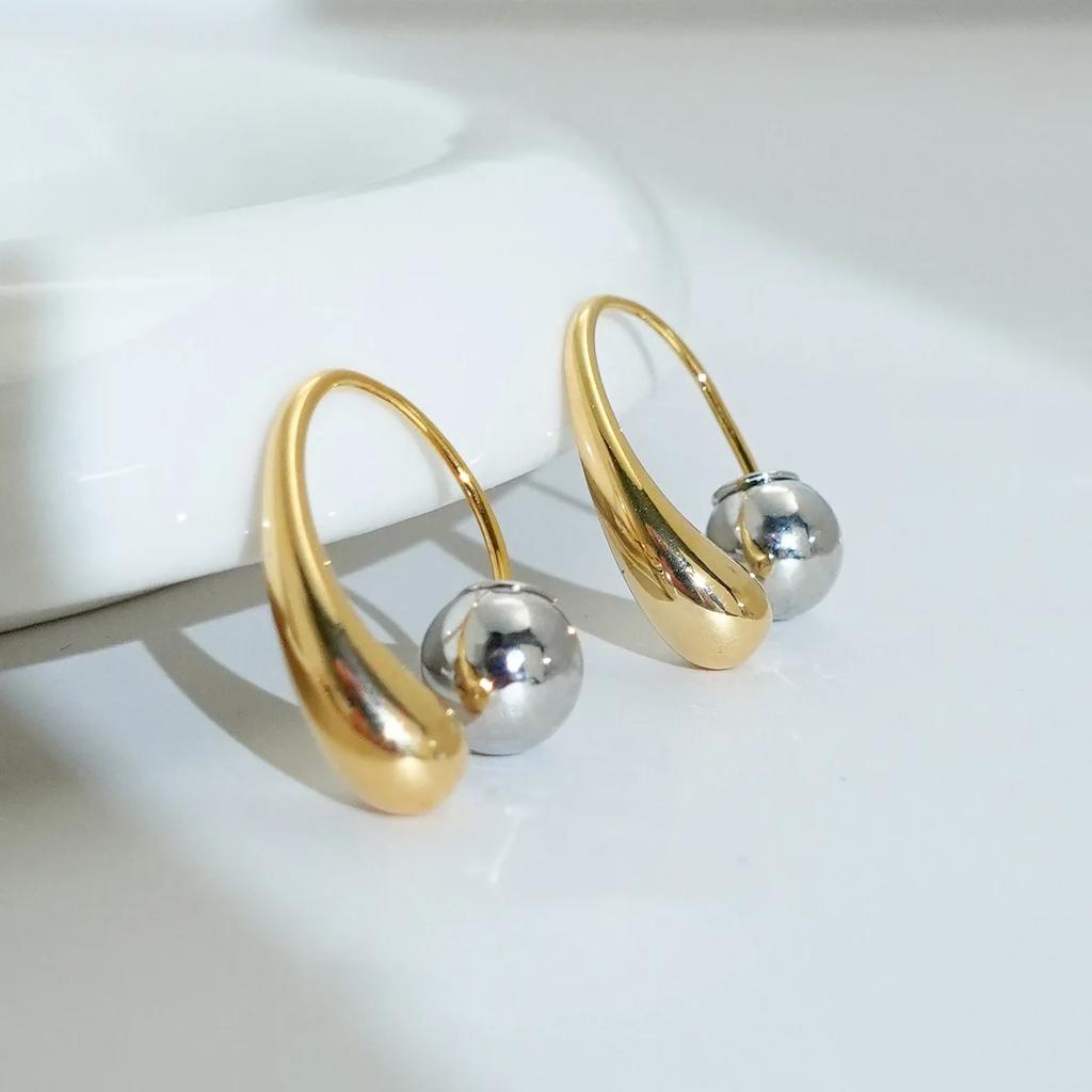 Dainty Flower Stud Earrings for Women Piercing Cartilage Ear Ring Cute Zircon Gold Color Women's Aesthetic Jewelry Gift