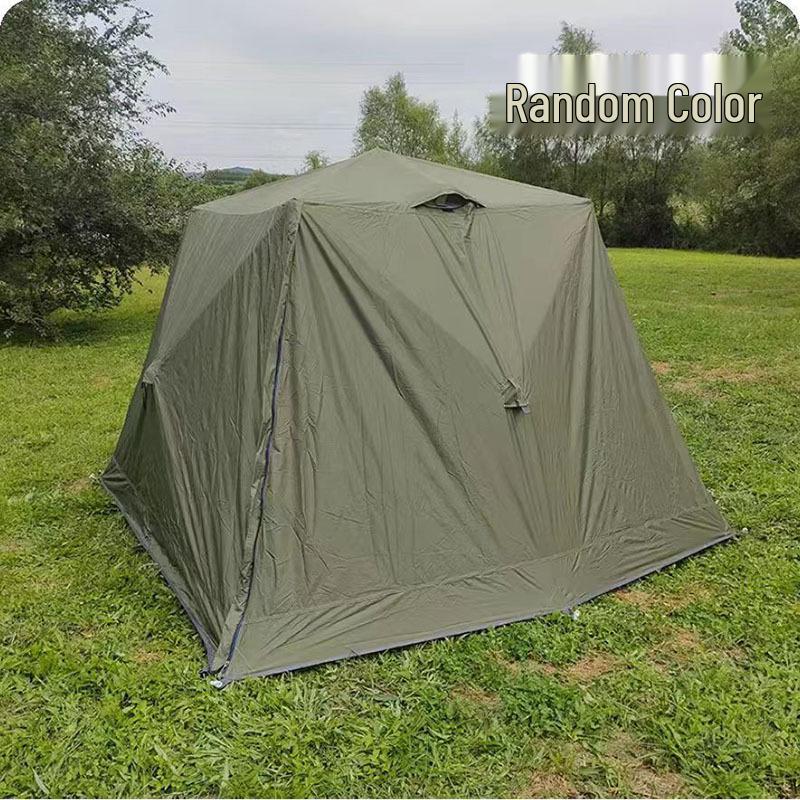 Windproof Cotton Winter Fishing Tent - Thickened for Cold Protection