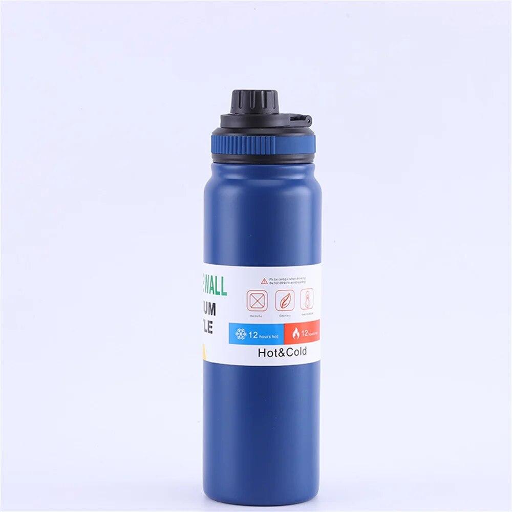 600ML/800ML Venkovní termoska Přenosná konvice Láhev na vodu s čajovým filtrem 304 Nerezová ocel Termohrnek Nepropustná termoska Sportovní