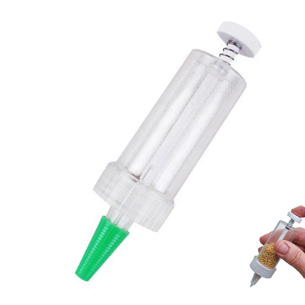 Mini Sowing Seed Dispenser Manual Sower Seed Spreader Handheld Seed Planter Tool Hand Seeder Mini Planter For Garden Suppli Q3X5