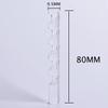 Transparent Acrylic Pen Holder Simple Style Painting Brush Holder Stand Display Office Supplies Desk Accessories 5 Grid