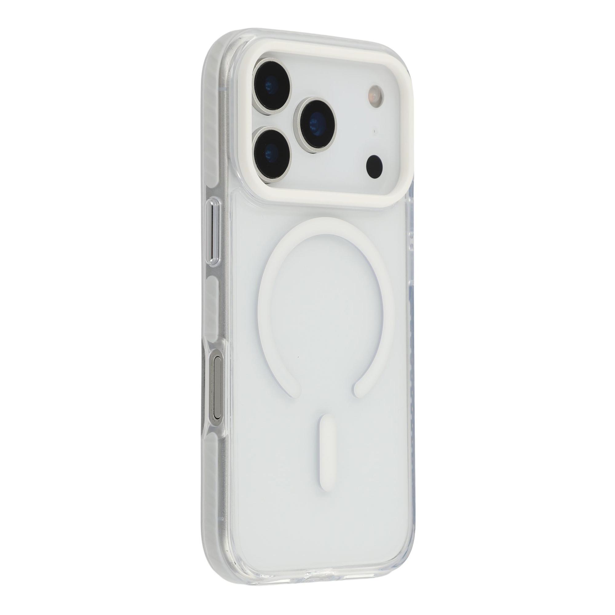

Чохол для iPhone 17 Pro, сумісний з MagSafe, TPU+PC, прозора задня панель, захисний чохол для телефону