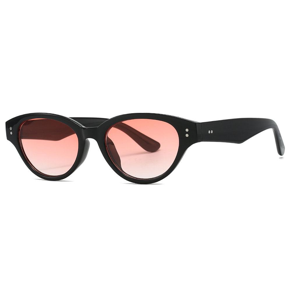 Vintage Sexy Ladies Cat Eye Sunglasses Women For Men Popular Luxury Brand Designer Sun Glasses Trend Punk Rivet Eyeglasses UV400