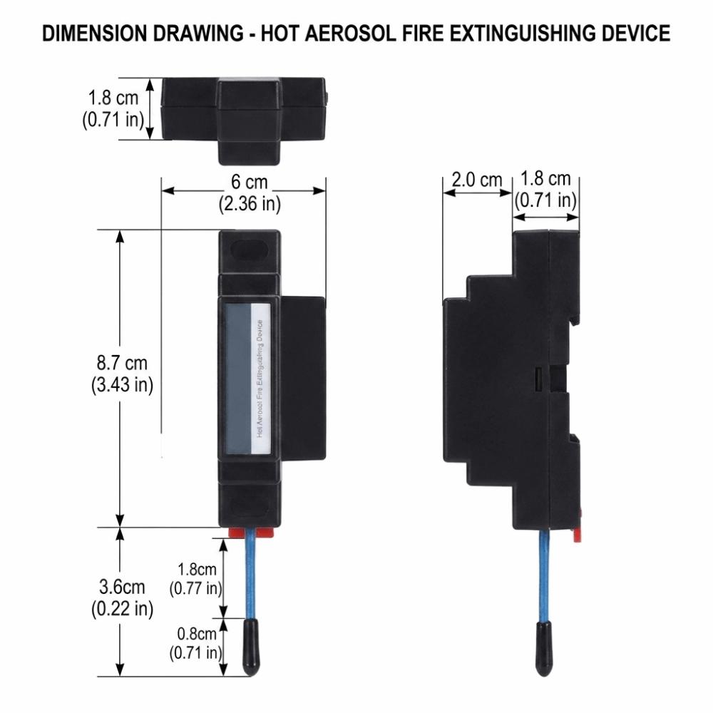 Vibration Resistant Flame Retardant Device Dual Line Retardant Device Engine Compartment