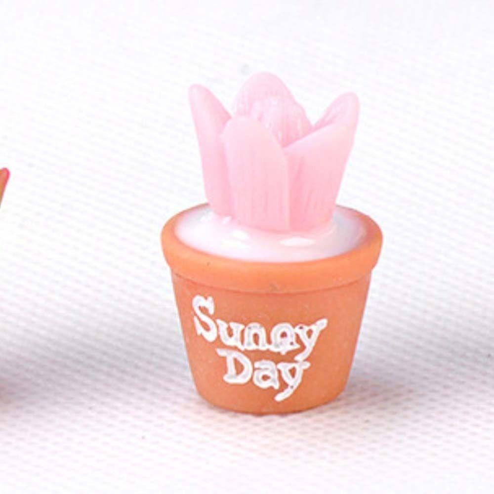 

Handmade Mini Succulent Plants Cute Simulation Cactus Simulation Potted Plants Home Decor 2-1pc