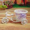 Holiday Offers Tricycle Bike Flower Basket Vase Stand Holder Wedding Parties House Decor