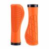 1Pair MTB Bicycle Grips Shockproof Bike Handlebar Cover Anti-Slip Lockable Grips Ergonomic Cycling Rubber Ball Handle Grips