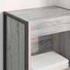 Bookshelf Grey Sonoma 40 x 30 x 155 cm Engineered Wood