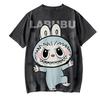 New Summer Women Men's Short Sleeve LABUBU Tshirts Fitness Clothing New Men Tee Shirt Cosplay T-Shirts