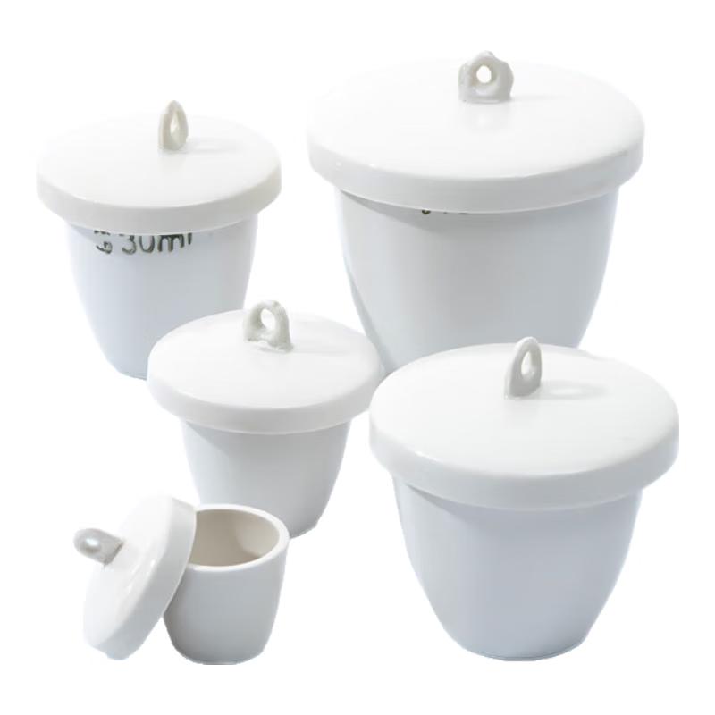 LABSHARK Ceramic Lab Crucible with Lid 1 unit
