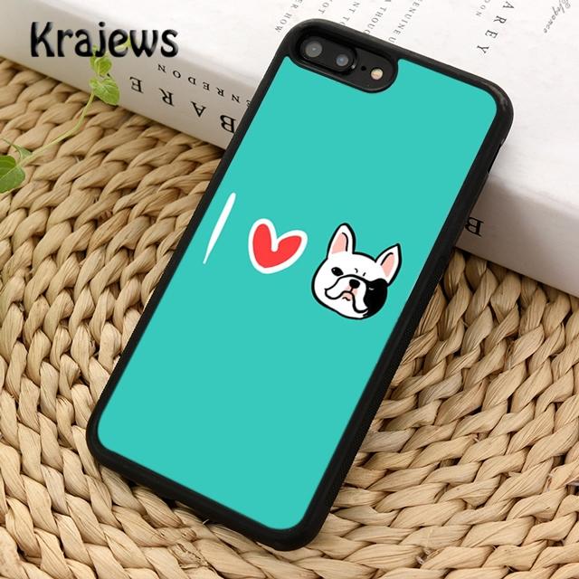 i love french bulldog Phone Case Cover For iPhone 17 Air 16 15 14 plus 12 13 pro max coque Shell Fundas