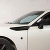 Voor Subaru BRZ Toyota 86 GT86 12-20 Auto Zijdelingse Luchtuitlaat Spatbord Vinnen Ventielkap ABS koolstofvezel textuur Exterieur Accessoires