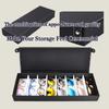 High Quality Glasses Case 8 Slot Grids Eyeglass Sunglasses Glasses Storage Display Grid Stand Case Box Holder Glasses Organizer