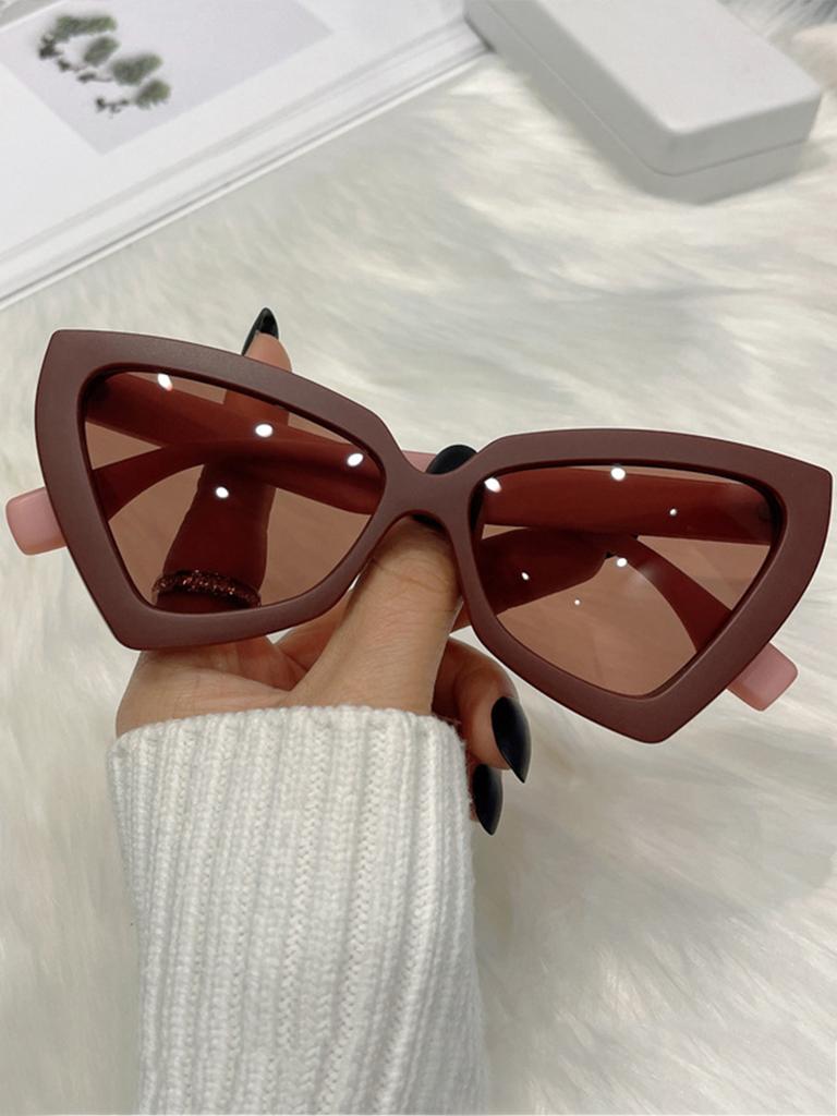 New Triangle Polygon Sunglasses Women Men Vintage Glasses Retro Cat Eye Sun Glasses Female Male Eyewear Eye Glasses for Summer