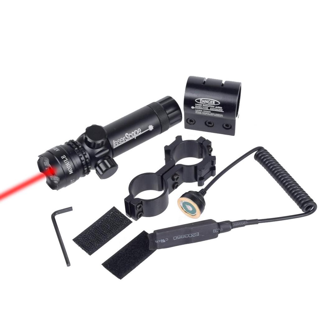 Adjustable Full Metal Red & Green Laser Sight for Tactical Hunting
