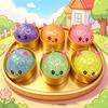 Stress Relief Fidget Toy 1 PCS Dreamy Music Steamer Bun Blind Box Soft Pinch  for Adult Office Work Decompression Gift