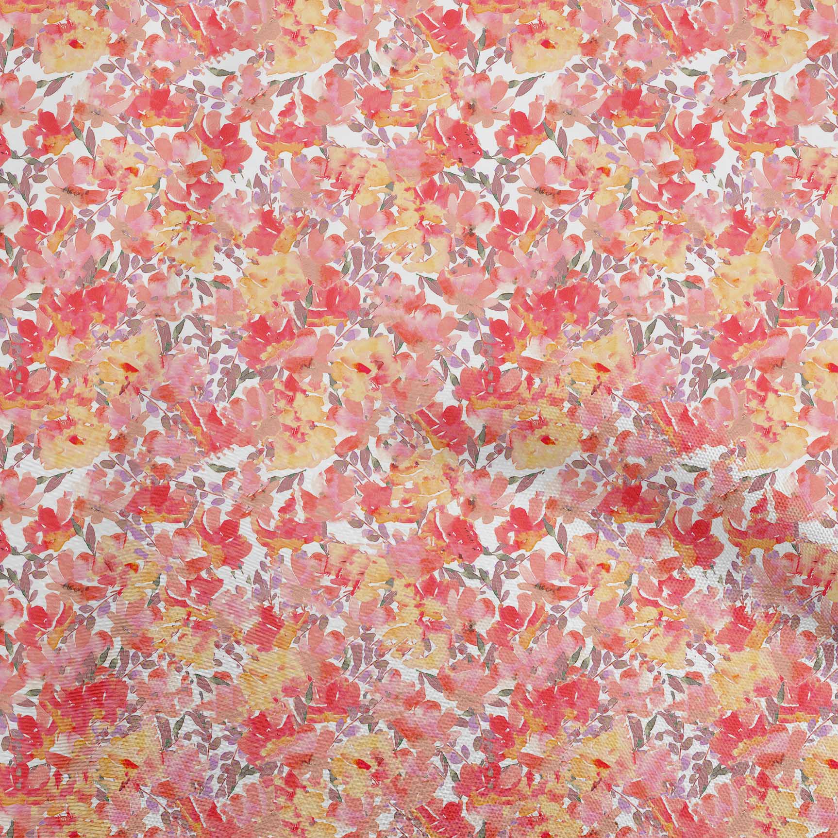 

oneOone Cotton Flex Medium Blue Тканина з абстрактним квітковим орнаментом для пошиття тканини для рукоділля з принтом у дворі 40 дюймів 42 Inch Wide - Viscose Chiffon червоний