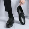 Oxfords clássicos masculinos negócios apartamentos sapatos de couro casuais condução mocassins sapatos de casamento estilo italiano mocassins