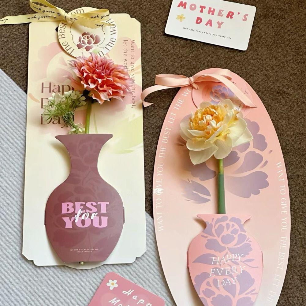 5PCS Hand-Held Bouquet Wrapping Box Handbag Flower Paper Bag Bouquet Wrapping