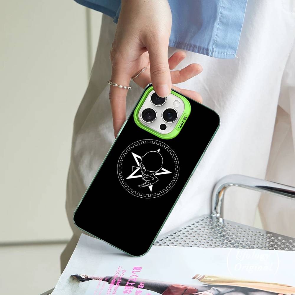 The Sisters Of Mercy Band Phone Case Color Silver Shell For IPhone 17 16 15 14 13 12 11 Pro Max Plus