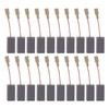 20PCS Carbon Brushes For Motor Angle Grinder Tool 45mm Spare Parts Useful