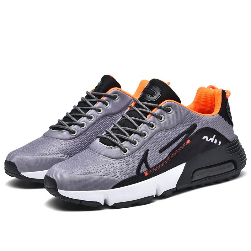 Mens New Summer Men's Road Running Walking Shoes Air Cushion Durable Maximum Cushioning Comfort Sports Training Sneakers Size 46