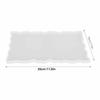 11.8 x 7.5 Inch Fruit Tray Mould Soft DIY Tray Mould Resin Mould  Jewelry Plate Making