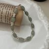 Handmade 925 Sterling Silver Natural Stone Beads Beaded Bracelets Fine Jewelry Gifts